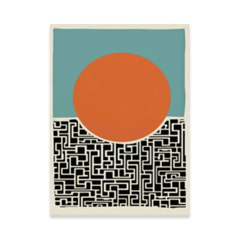 Modern Bright Colors Prints - The deco nook