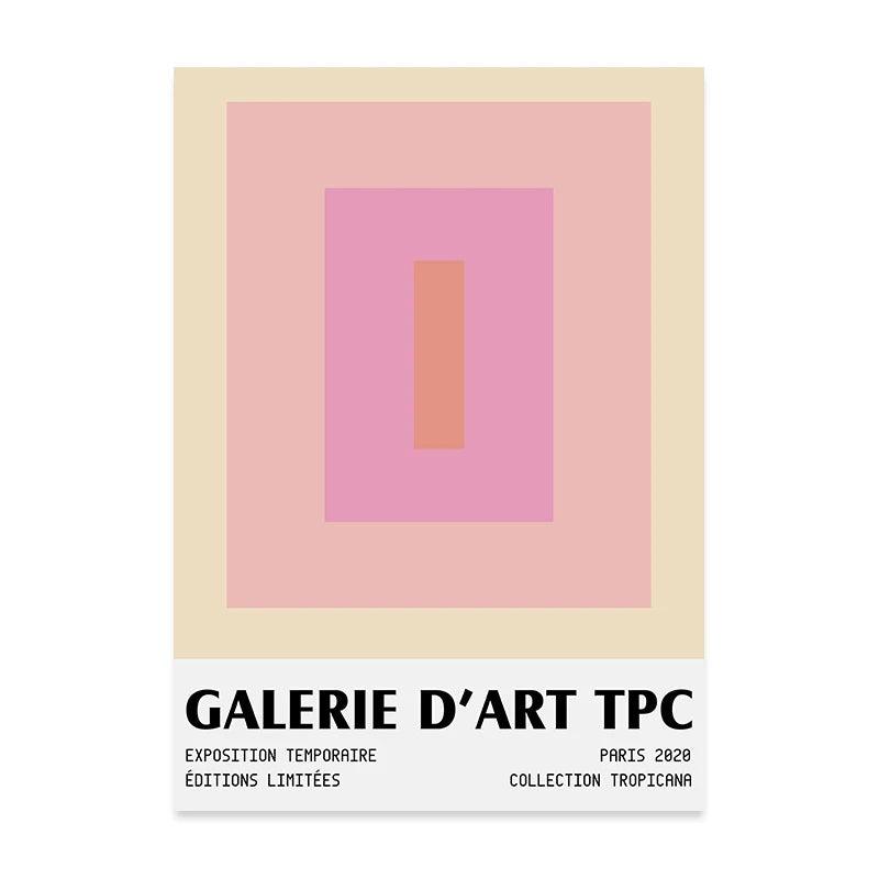 Pink Picasso Prints - The deco nook