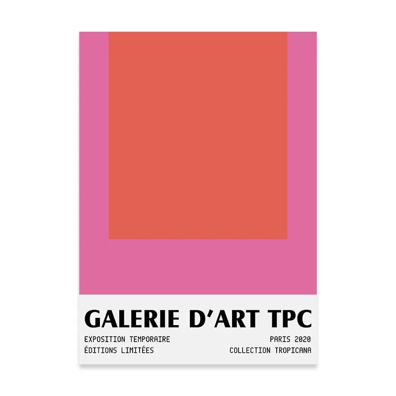 Pink Picasso Prints - The deco nook