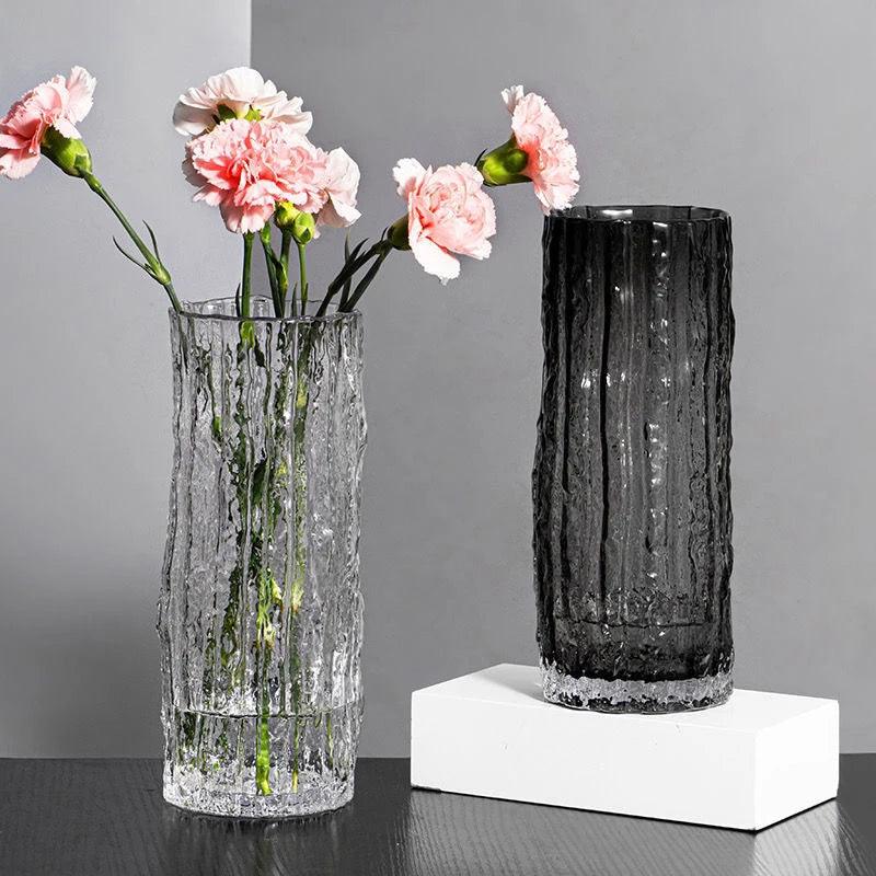 Transparent Glass Vase - The deco nook