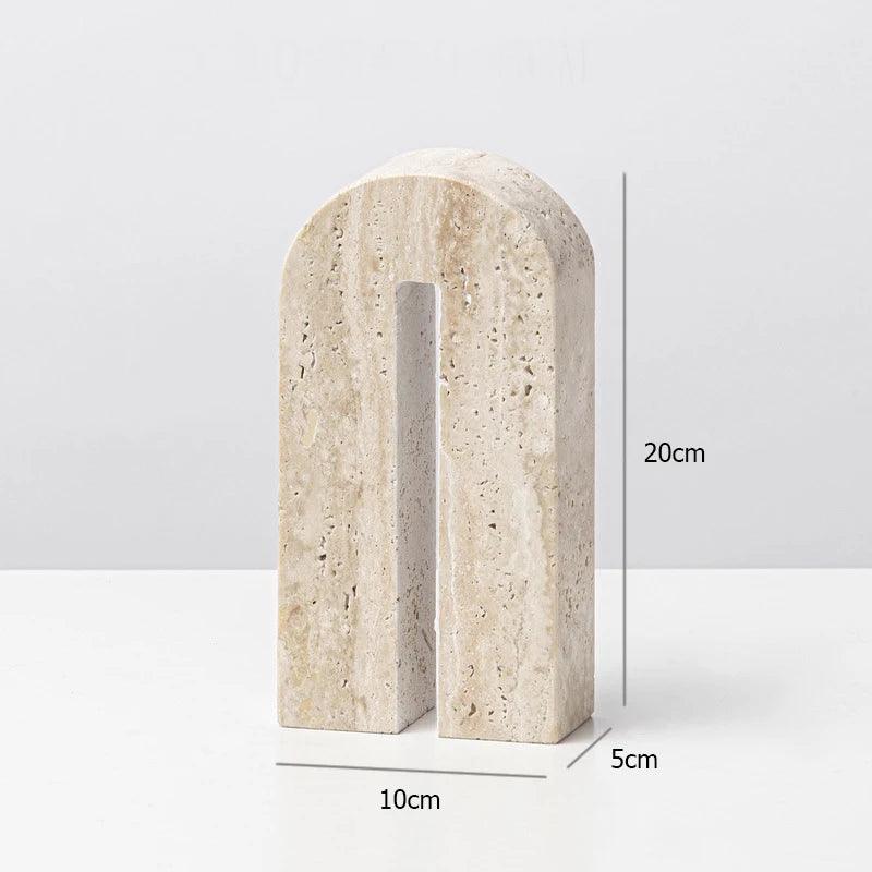 Minimalist Marble Sculpture Collection - The deco nook