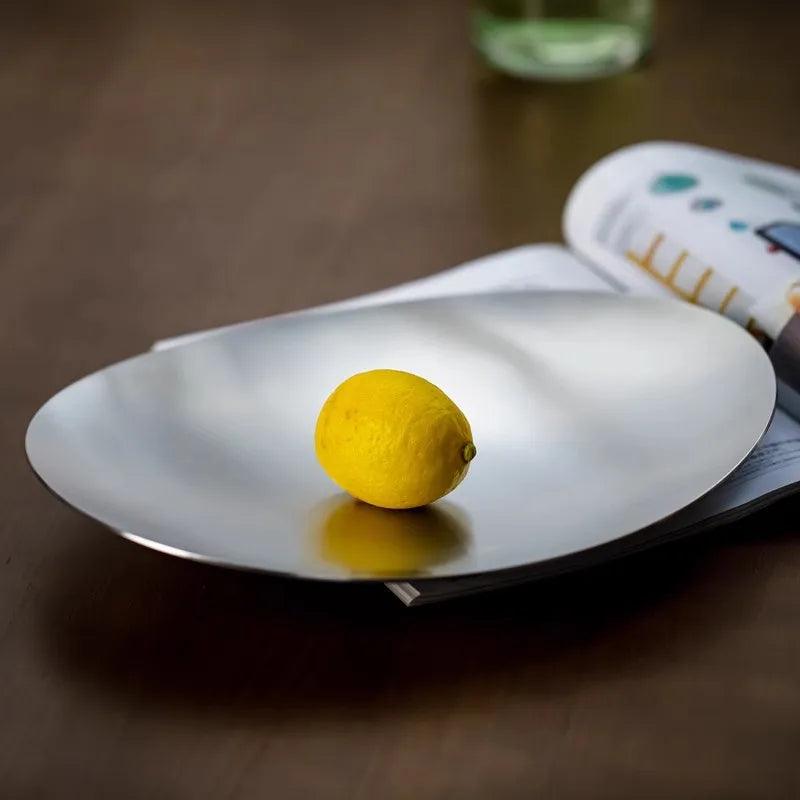 Silver Luxury Tray - The deco nook