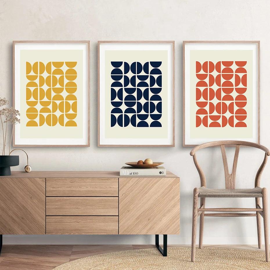 Tricolor Prints - The deco nook