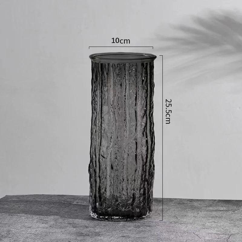 Transparent Glass Vase - The deco nook