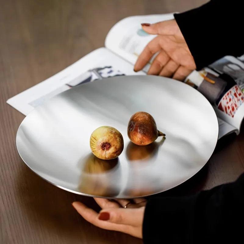 Silver Luxury Tray - The deco nook