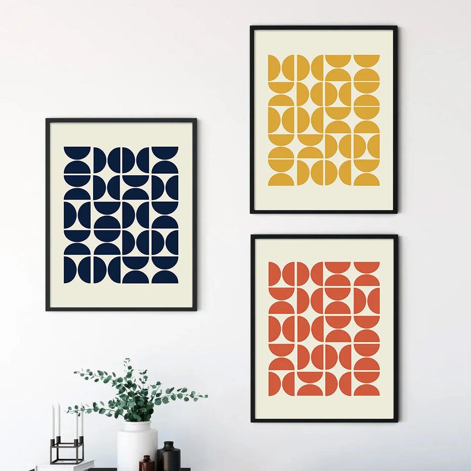 Tricolor Prints - The deco nook