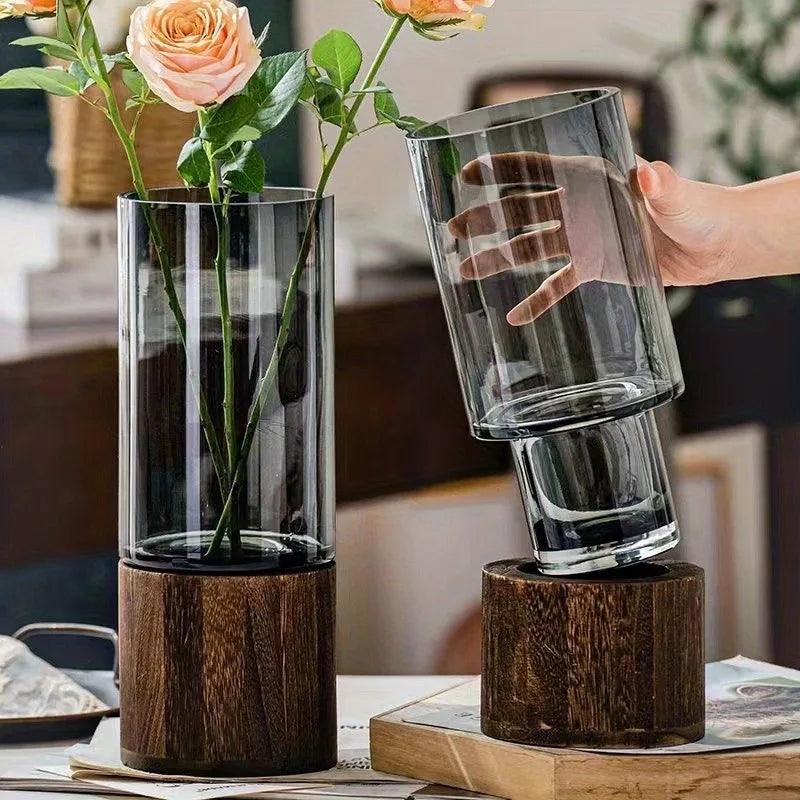Elegant Glass Vase - The deco nook