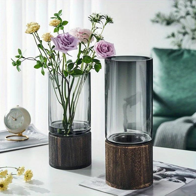 Elegant Glass Vase - The deco nook