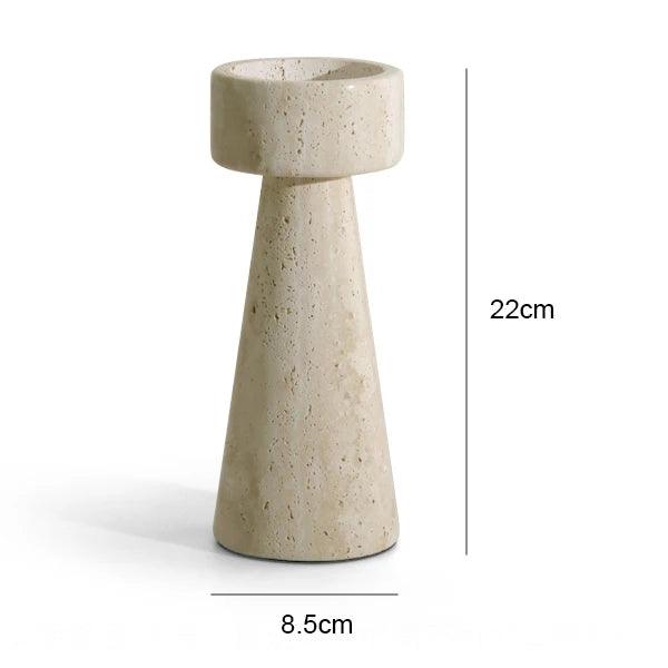 Minimalist Marble Candle Holder - The deco nook