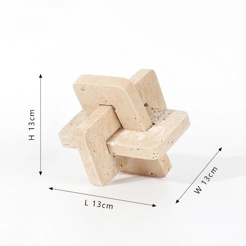 Minimalist Marble Sculpture Collection - The deco nook