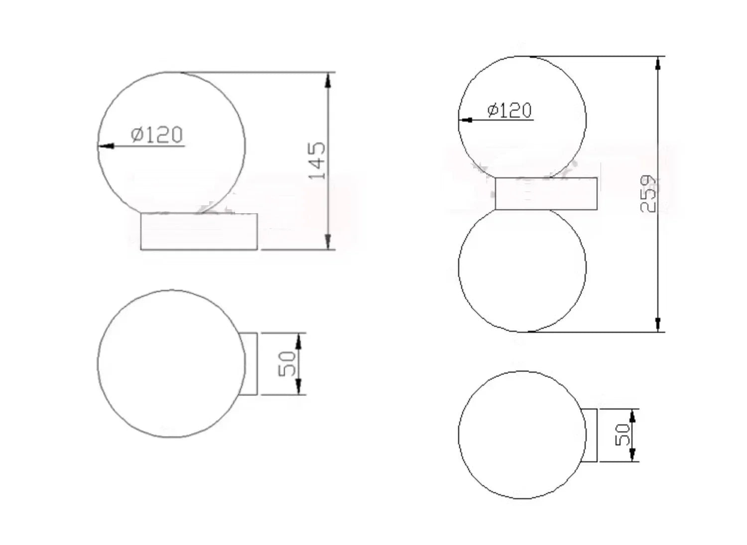 Zara wall sconce