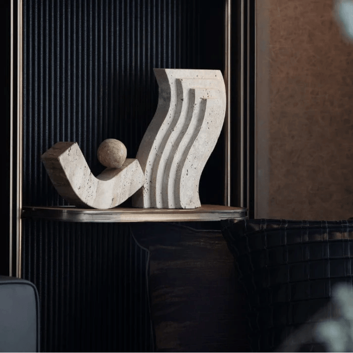 Minimalist Marble Sculpture Collection - The deco nook