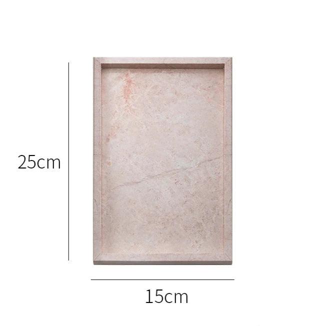 Pink Marble Tray - The deco nook