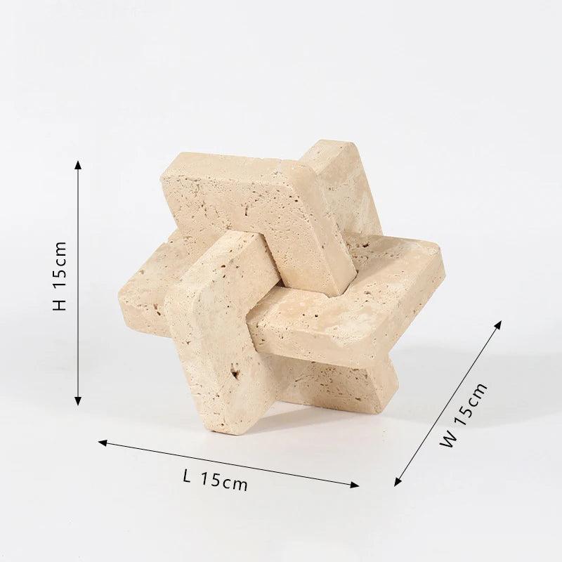 Minimalist Marble Sculpture Collection - The deco nook