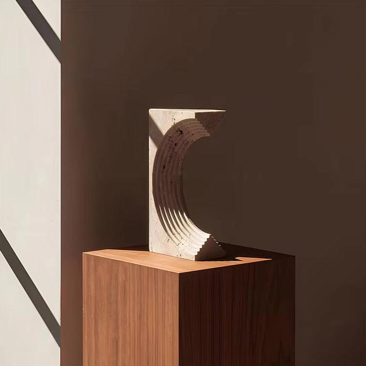 Minimalist Marble Sculpture Collection - The deco nook