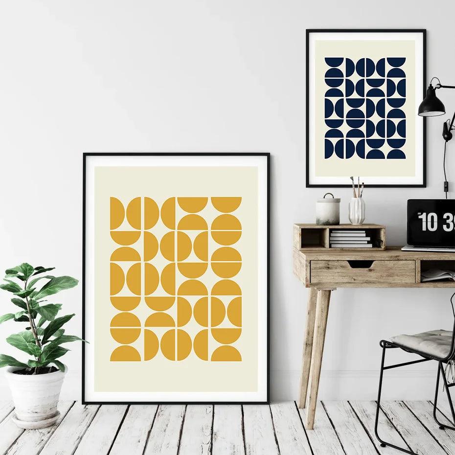 Tricolor Prints - The deco nook