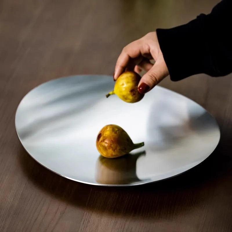 Silver Luxury Tray - The deco nook