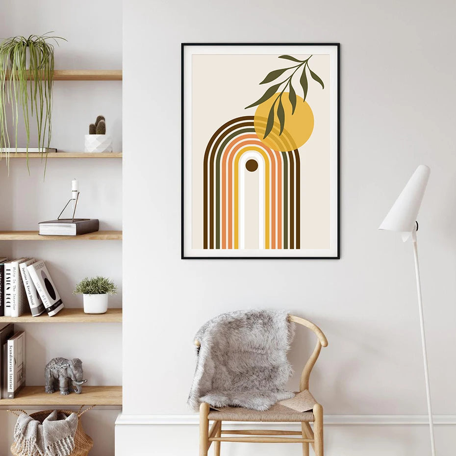 Abstract Sun Prints The deco nook