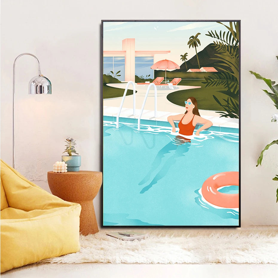 Swiming Pool Prints The deco nook