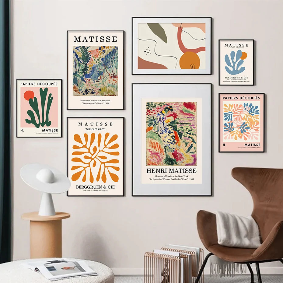 Matisse Exhibition Prints The deco nook