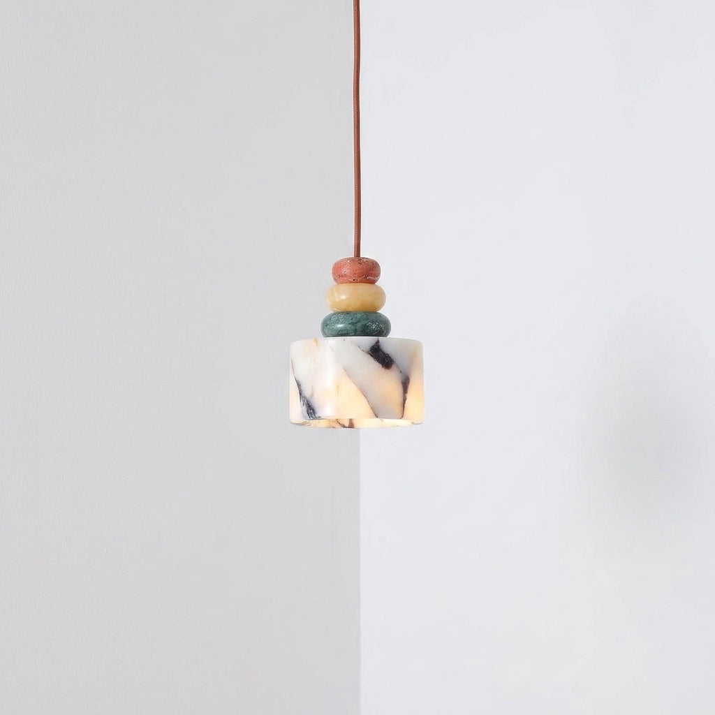 Cairn Pendant Lamp displayed in empty room setting