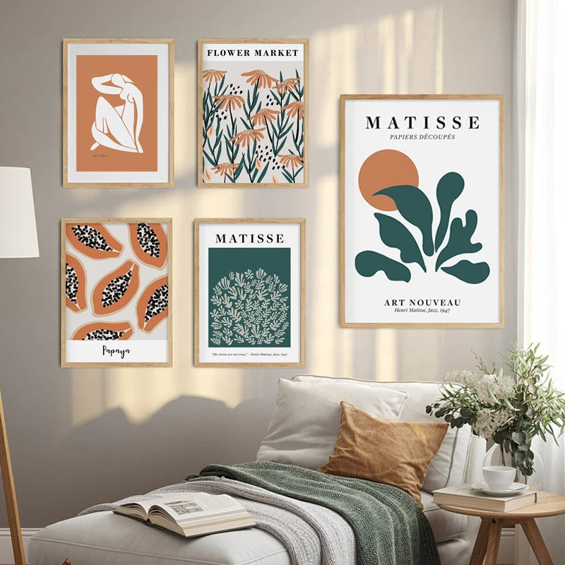 Green Bauhaus Prints The deco nook