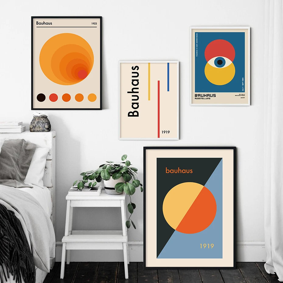 Geometry Bauhaus Prints The deco nook