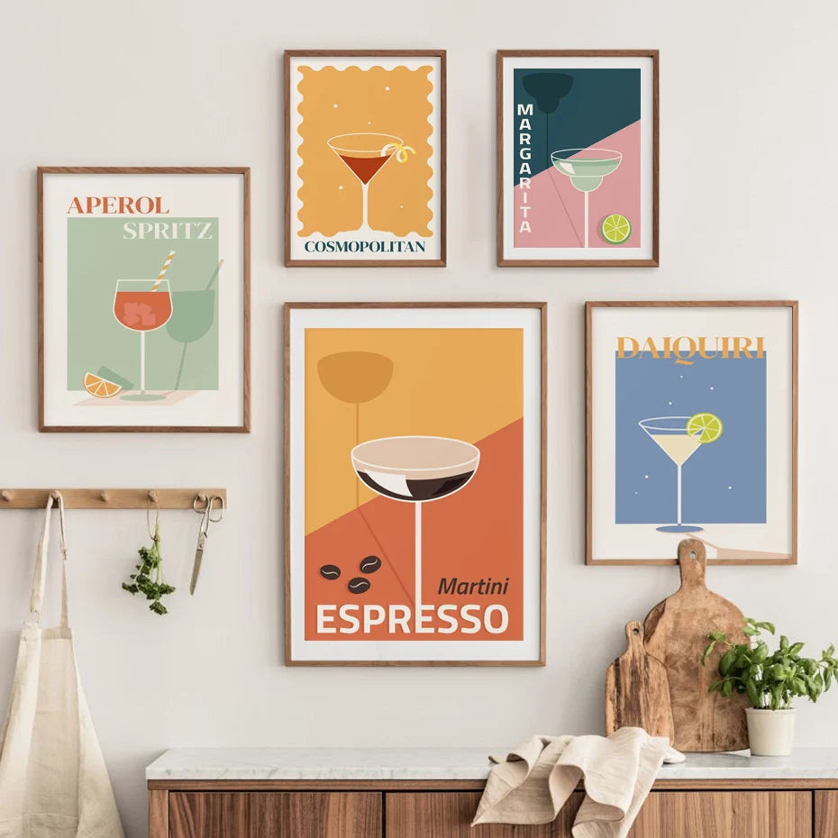 Cocktail Prints The deco nook