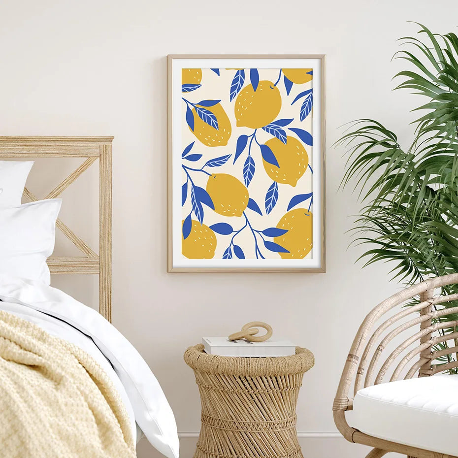 Lemon Prints The deco nook