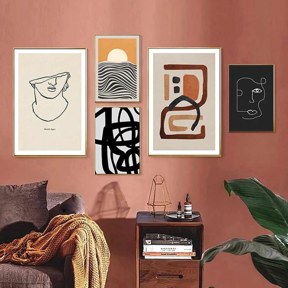 Midcentury Prints The deco nook