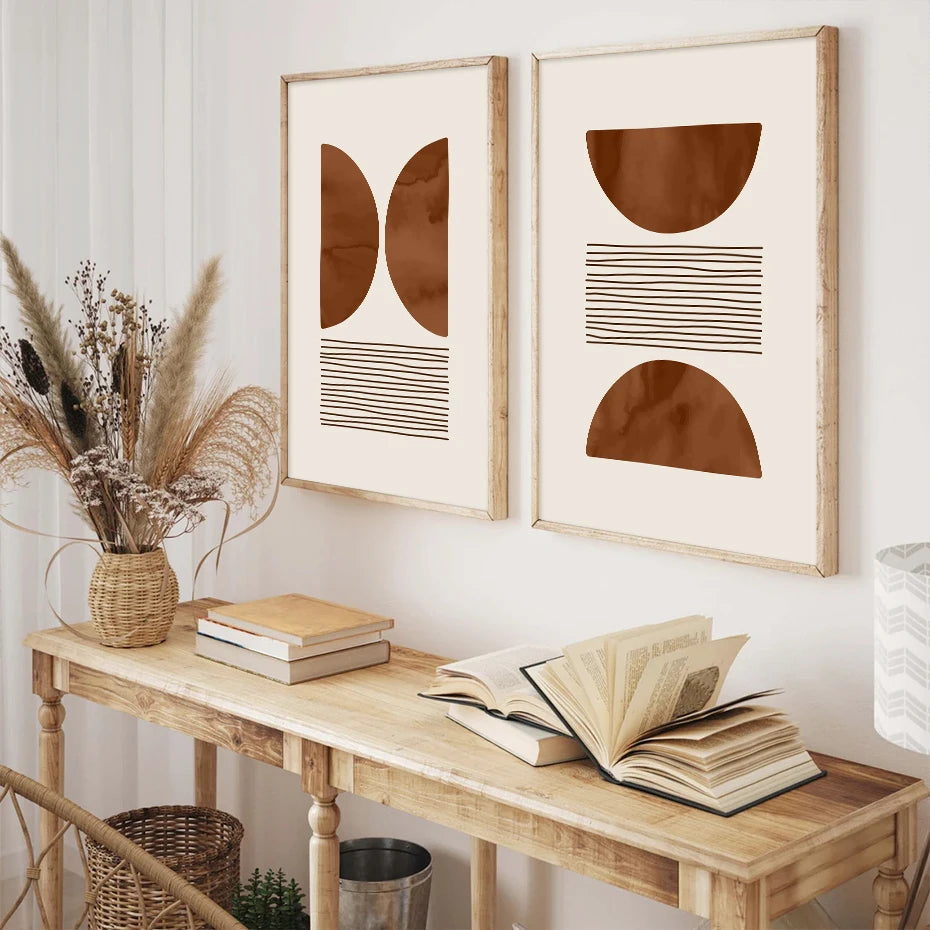 Abstract Prints The deco nook