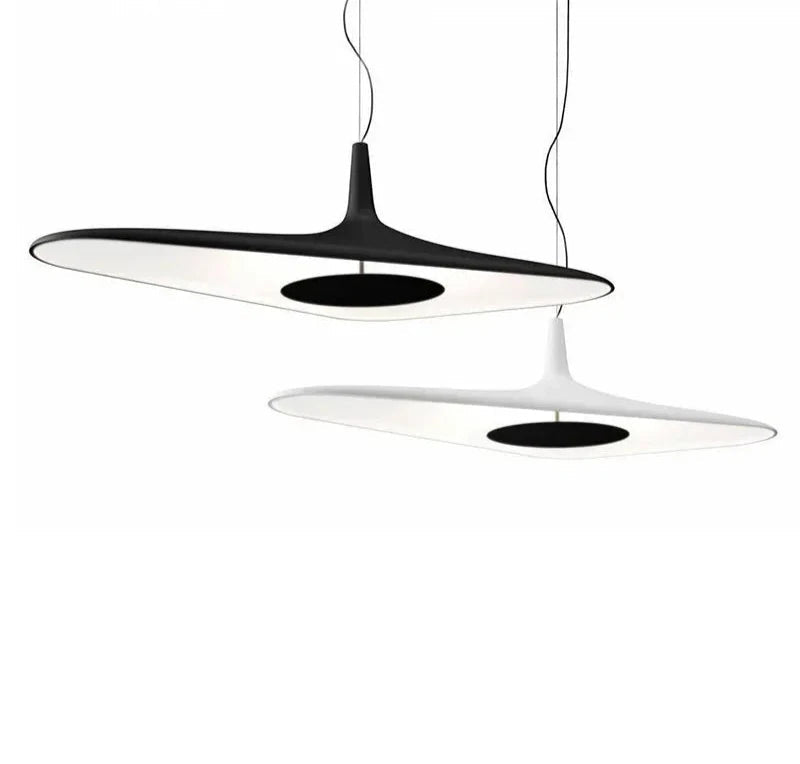 Italian Postmodern Irregular Nordic LED Chandelier for Living Dining Room Bedroom Exhibition Hanging Lamp Black Decor Lights The deco nook