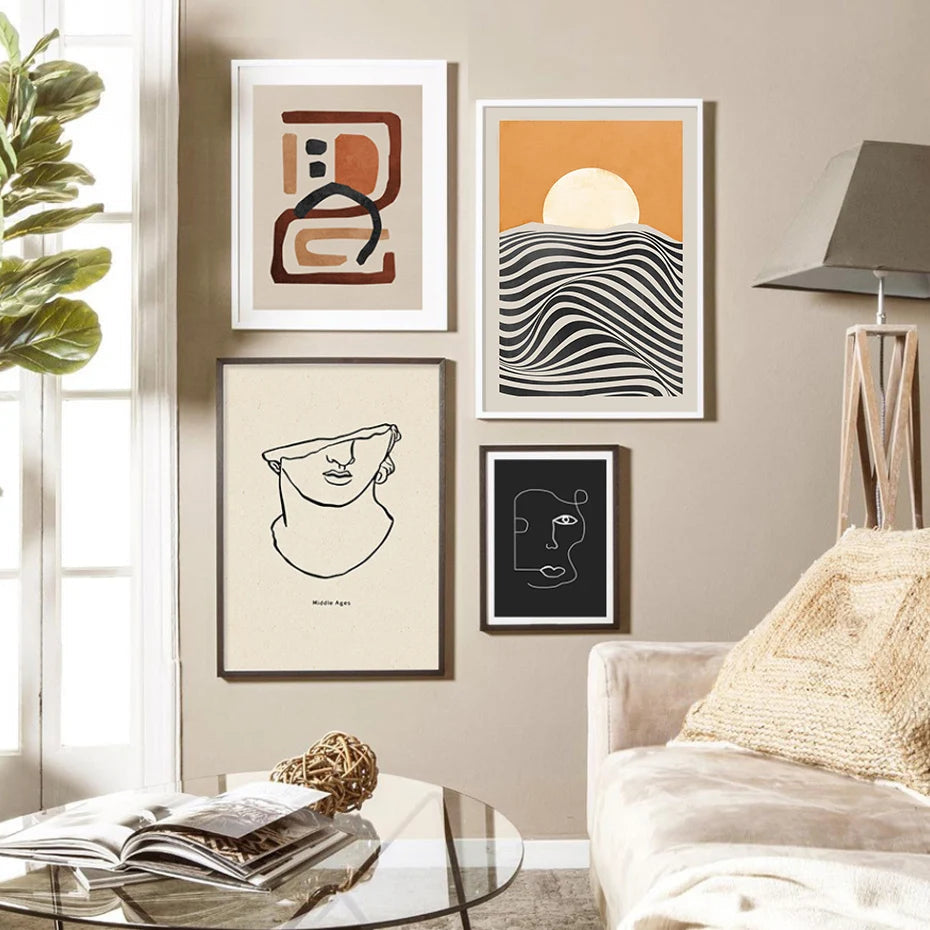 Midcentury Prints The deco nook