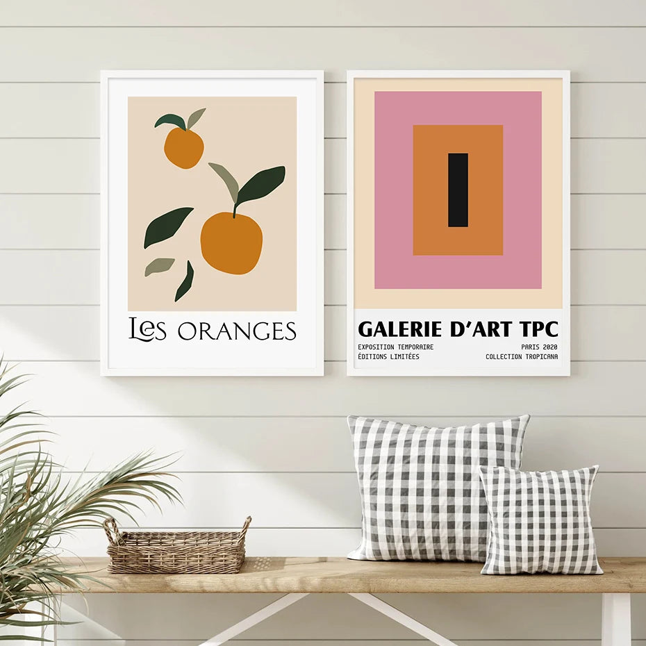 Pink Picasso Prints The deco nook