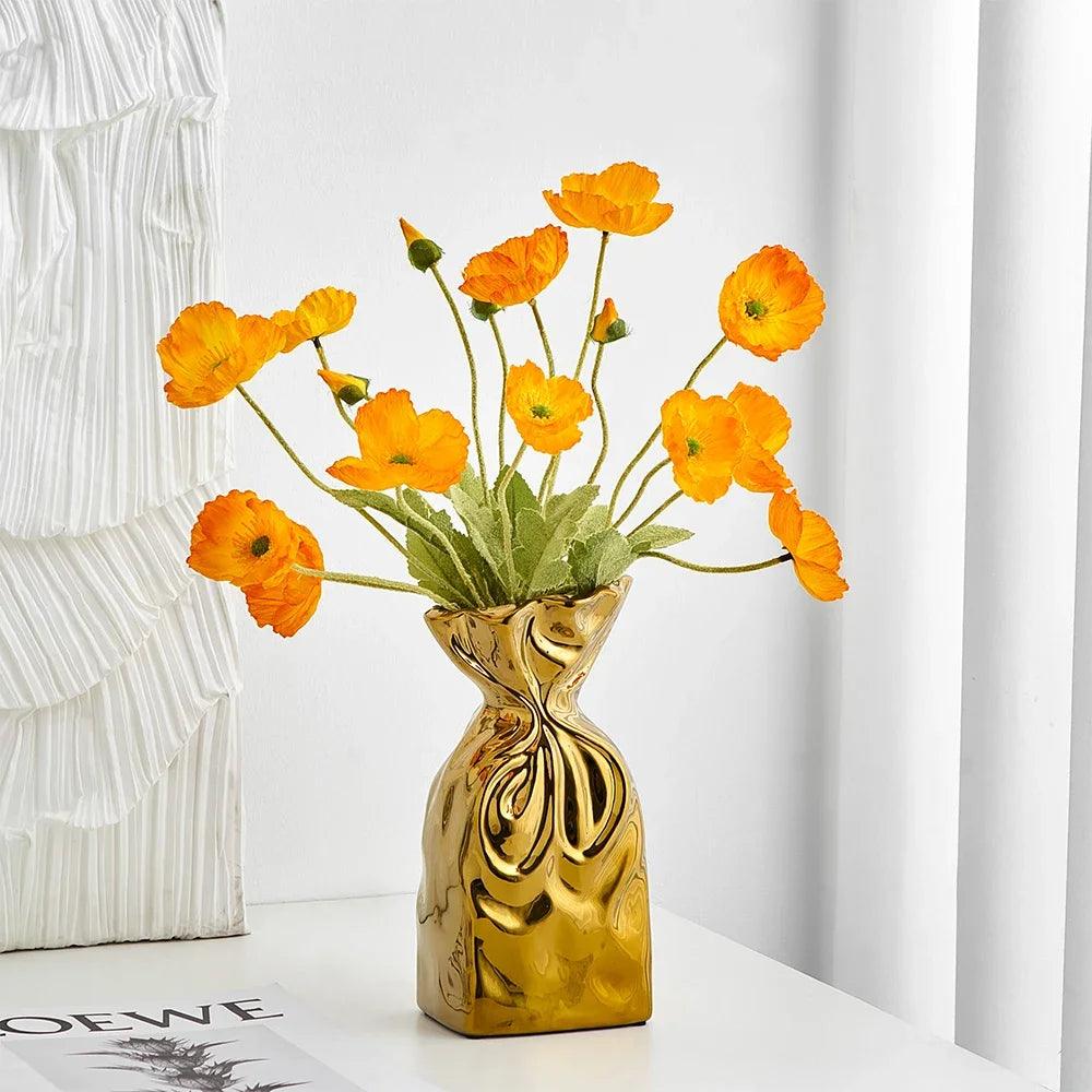 Shimmer Elegance Vase Deconook