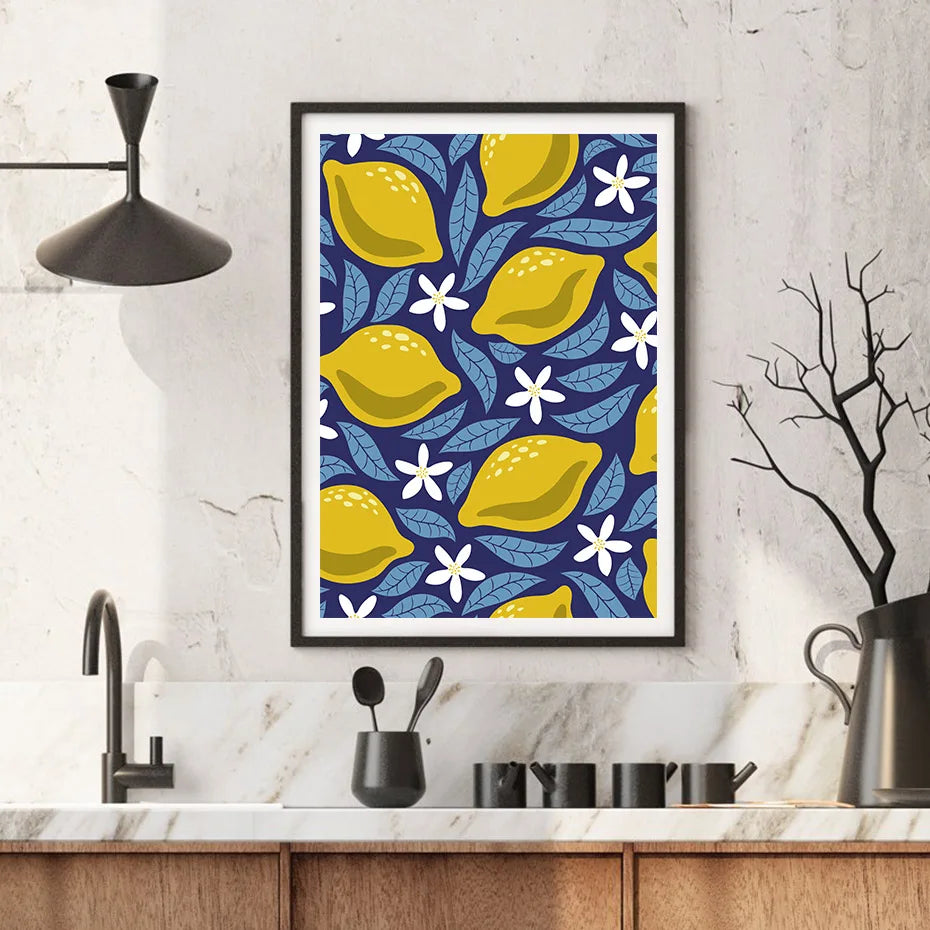 Lemon Prints The deco nook