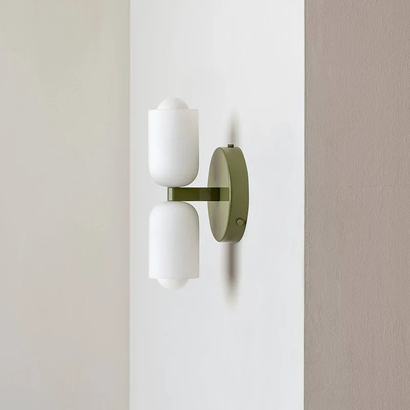 Creamy Glow Matt White Wall Lamp