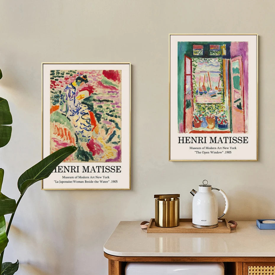 Matisse Exhibition Prints The deco nook