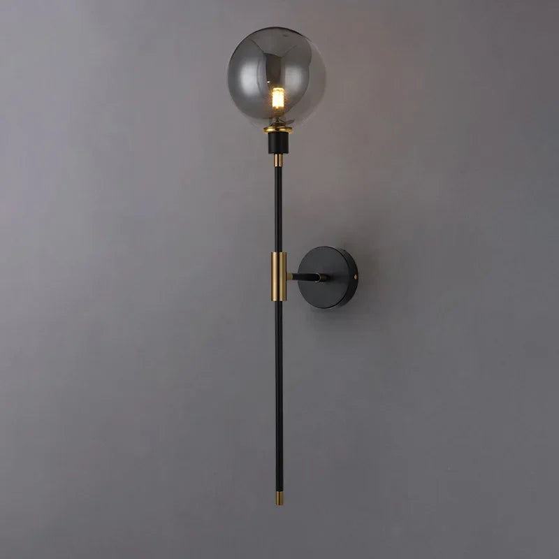 Modern Wall Light Glass Ball Led Nordic Aisle Corridor Lighting Sconces for Living Room Bedroom Study Interior Home Decor Lamp The deco nook