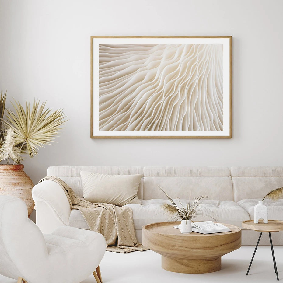 Beige Abstract Prints The deco nook