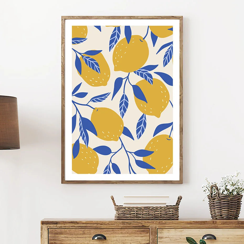 Lemon Prints The deco nook