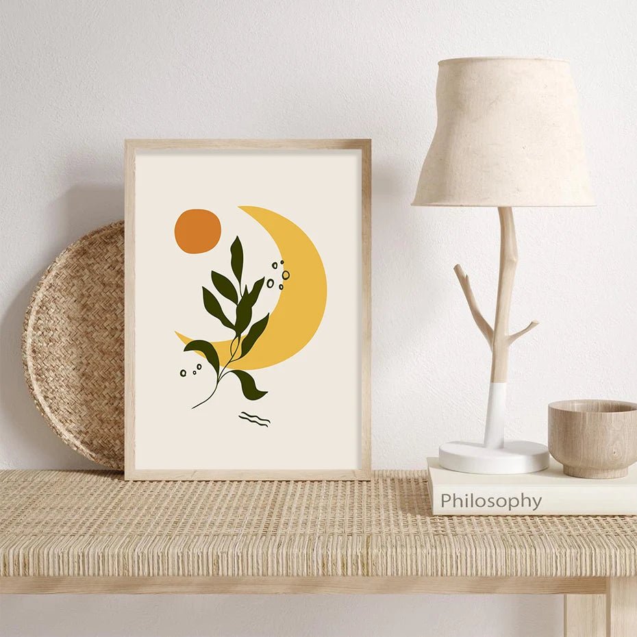 Abstract Sun Prints - The deco nook