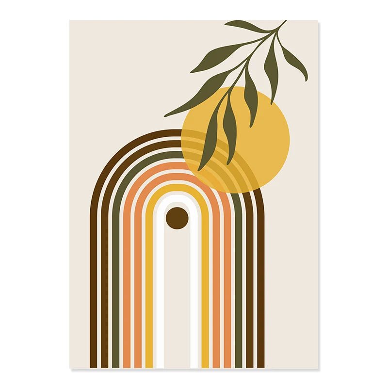 Abstract Sun Prints - The deco nook