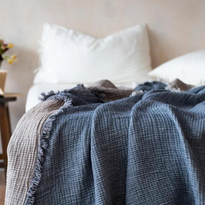 Bohemian Cotton Blanket - The deco nook