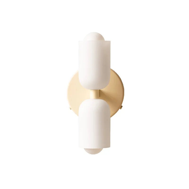 Creamy Glow Matt White Wall Lamp - The deco nook