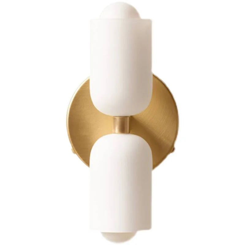 Creamy Glow Matt White Wall Lamp - The deco nook