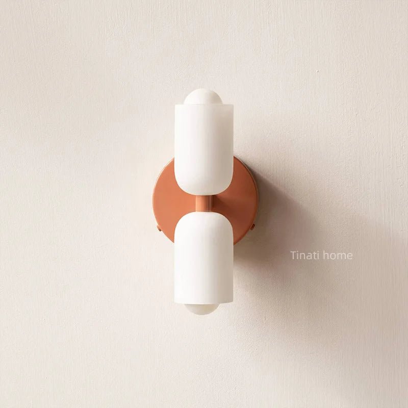 Creamy Glow Matt White Wall Lamp - The deco nook