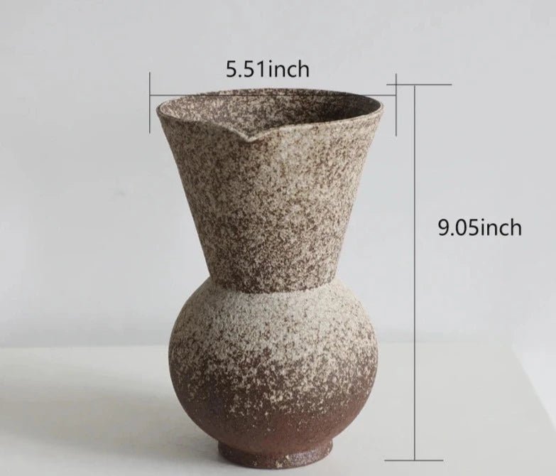 Edo Era Inspired Ceramic Vase - The deco nook