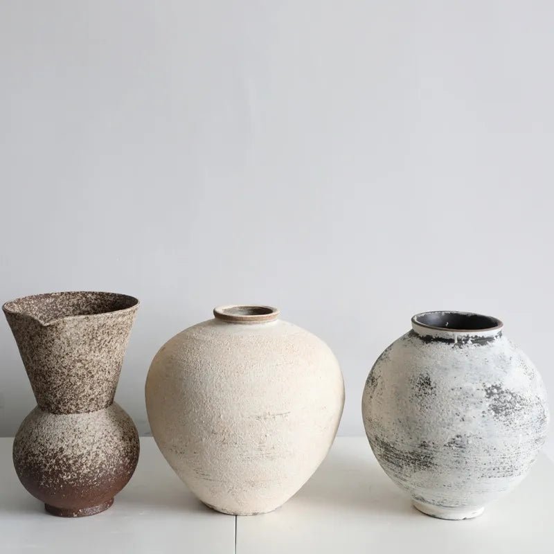 Edo Era Inspired Ceramic Vase - The deco nook