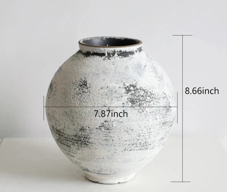 Edo Era Inspired Ceramic Vase - The deco nook